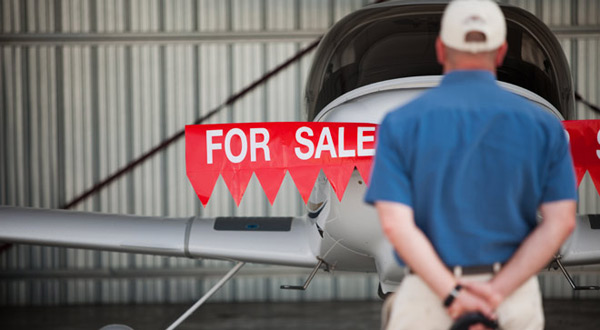 An aircraft for sale.
